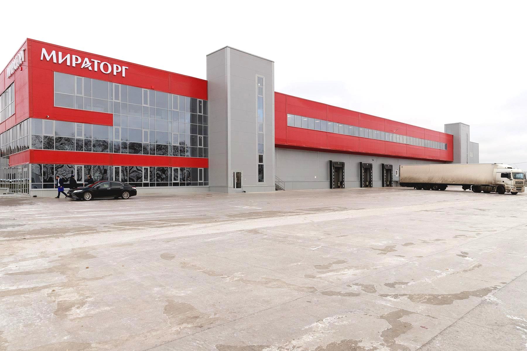 Овощехранилище Мираторг, Плавский район сендвич панели