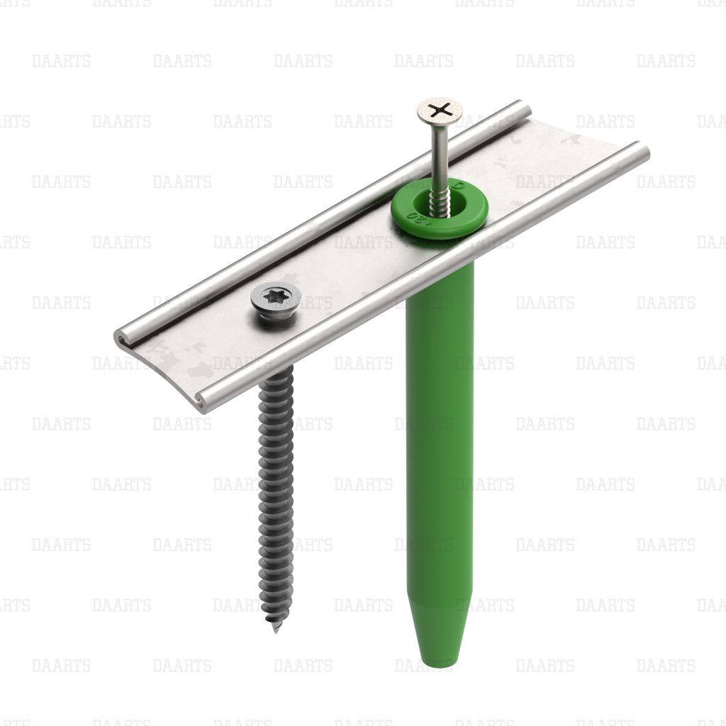 Рейка стальная сборка